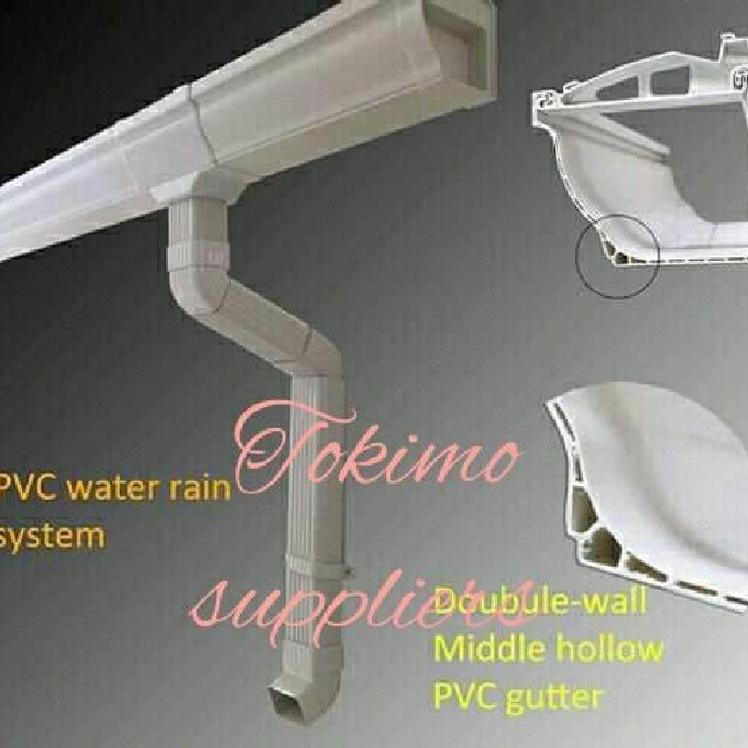 High Quality UV Treated PVC Gutters