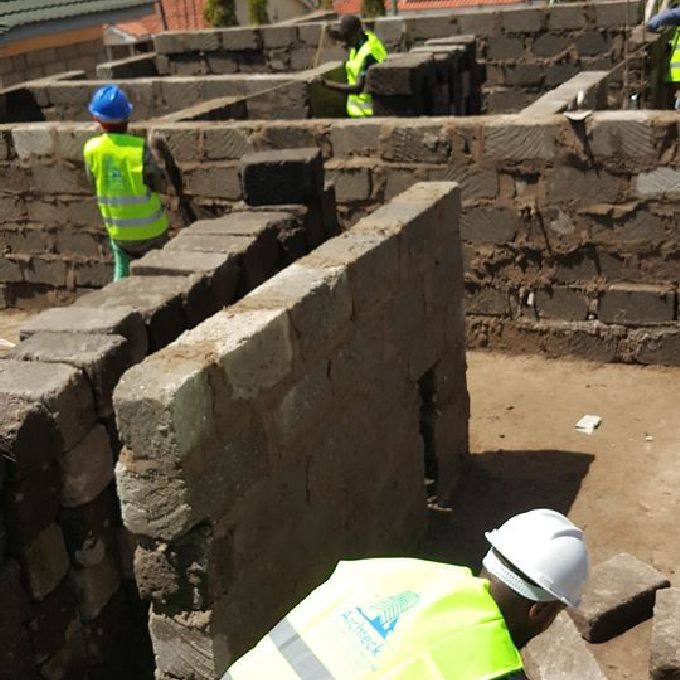 Wall Construction in Thika