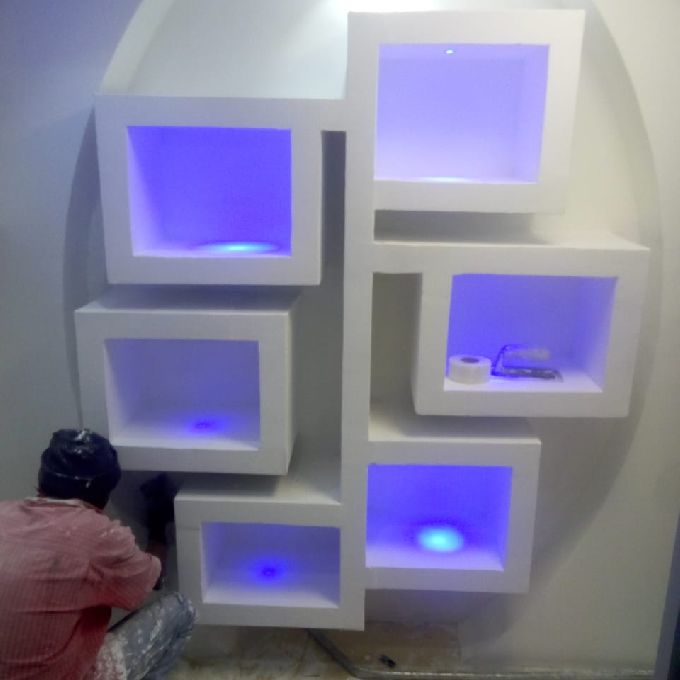 House lighting installation 