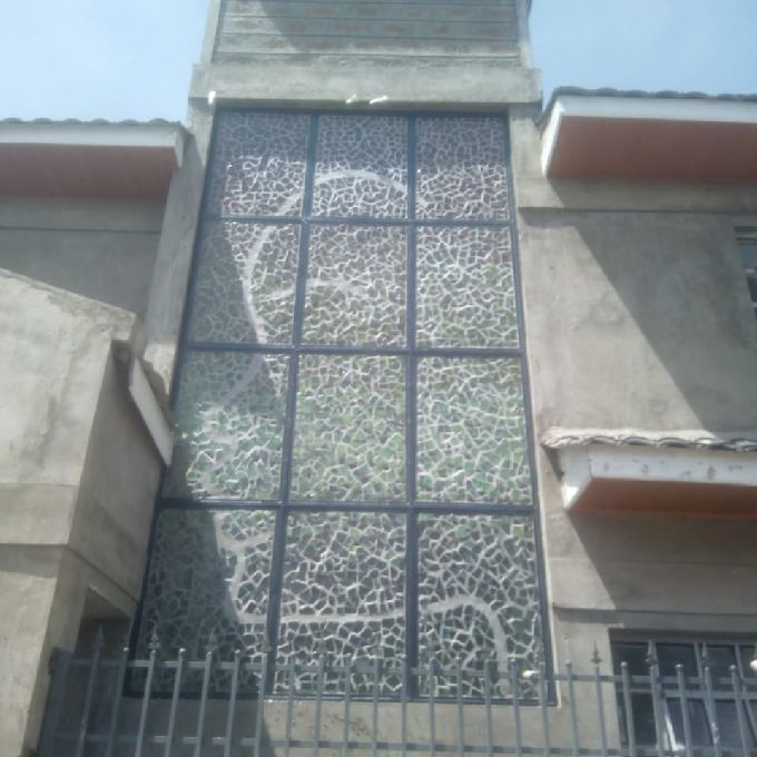 Painting a three-bedroom resident home. 