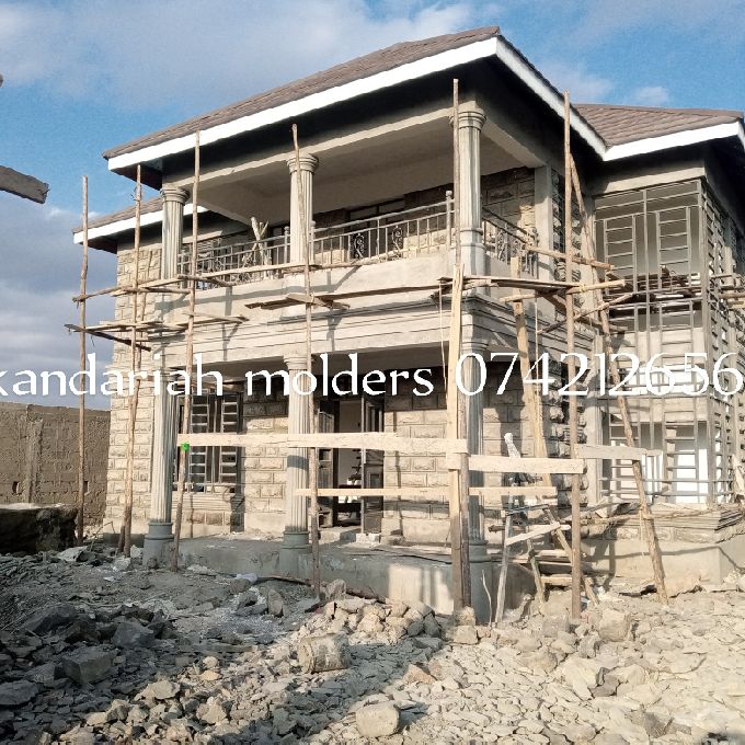 Three-bedroom moulding services project in Juja.