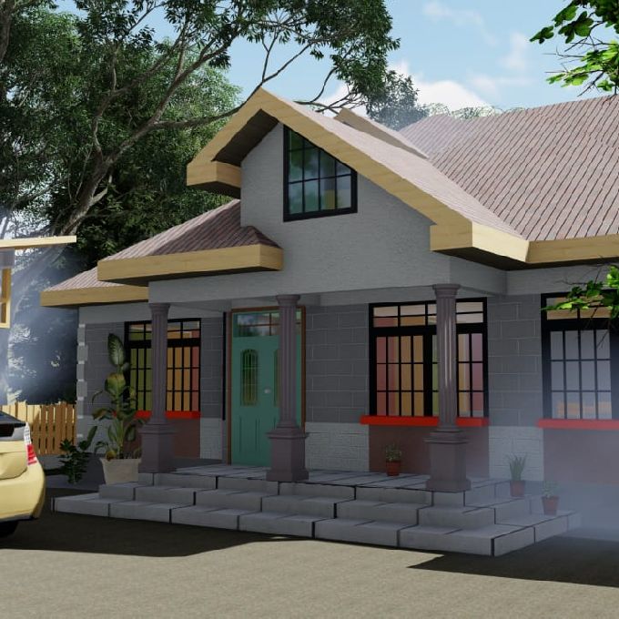 Design of a Five Bedroom Residential House in Nairobi