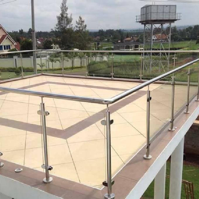 Fabrication of Stainless-Steel House Rooftop Balcony in Nakuru