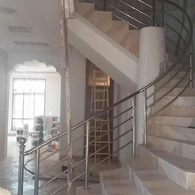 Stainless Steel Staircase Handrails Fabrication in Kitengela