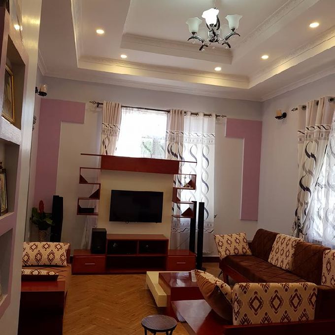 Gypsum Interior Deco Works for a Residential Property in Nyeri