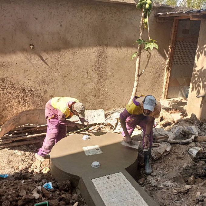 Biodigester Construction Services for Maisonette in Kenol