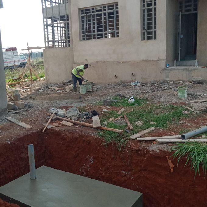 Biodigester Building Specialists for a Maisonette in Kenyatta Road