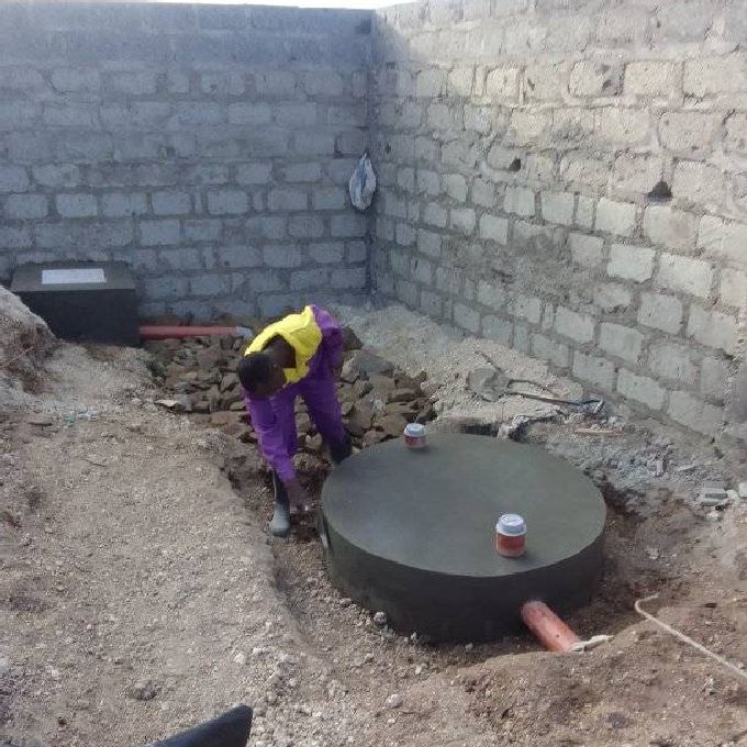 Biodigester Installation Work for a Residential House in Ruai