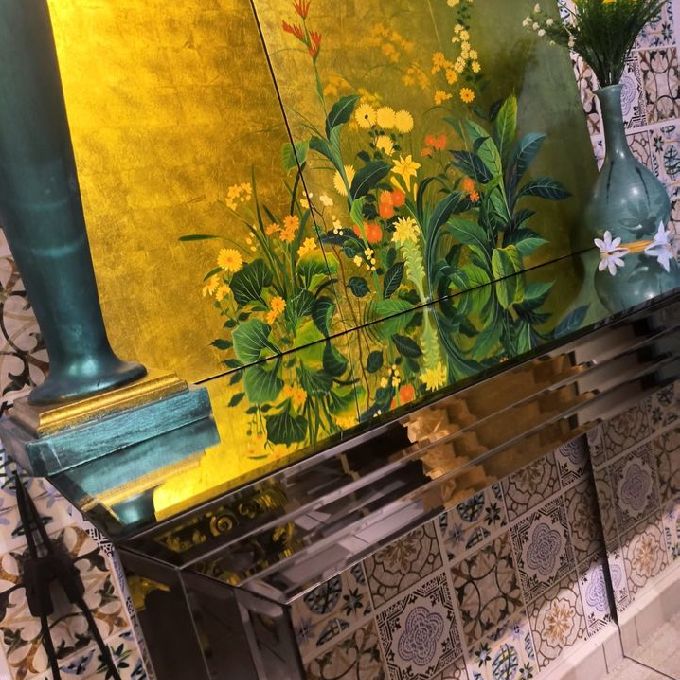 A beautiful Mirrored Console Table Sold to a Client in Kenyatta Rd