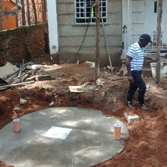 Biodigester Designing & Construction in Lavington for an Apartment