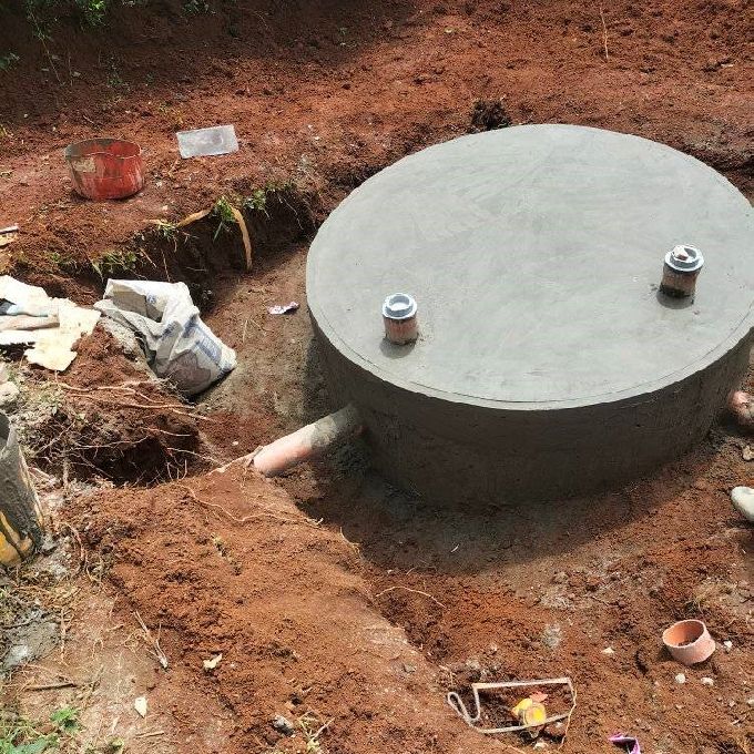 Biodigester Setup and Installation Services for a Police Post in Kabete