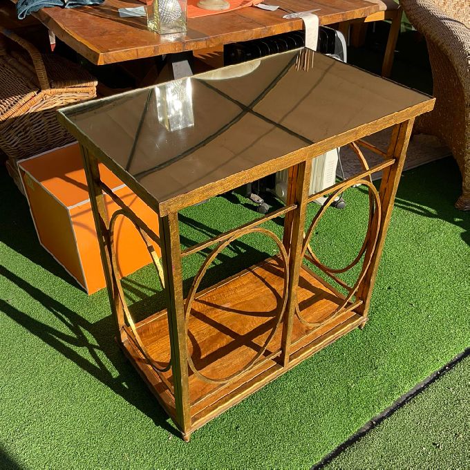 A Glass-Top Beech Wooden Console Table Seller & Supplier in Kasarani