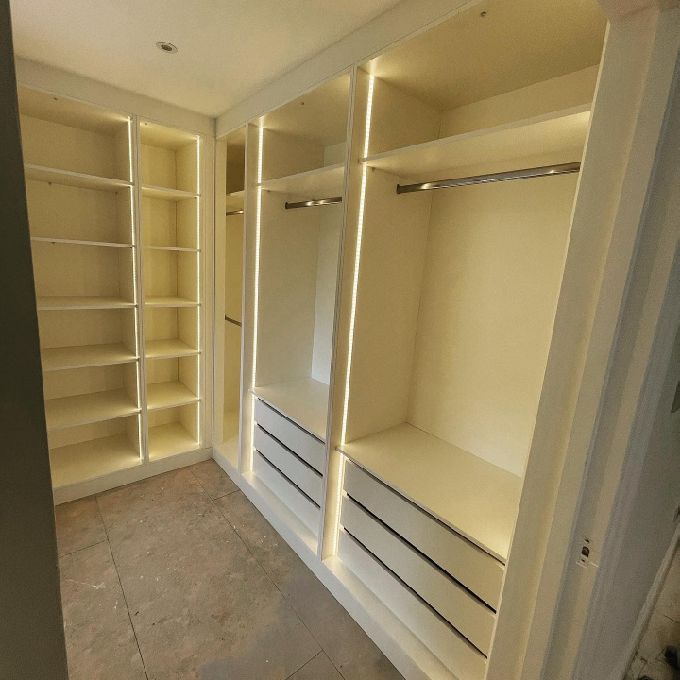 Walk In Closet, Shelves and Drawers Installation in Ruiru