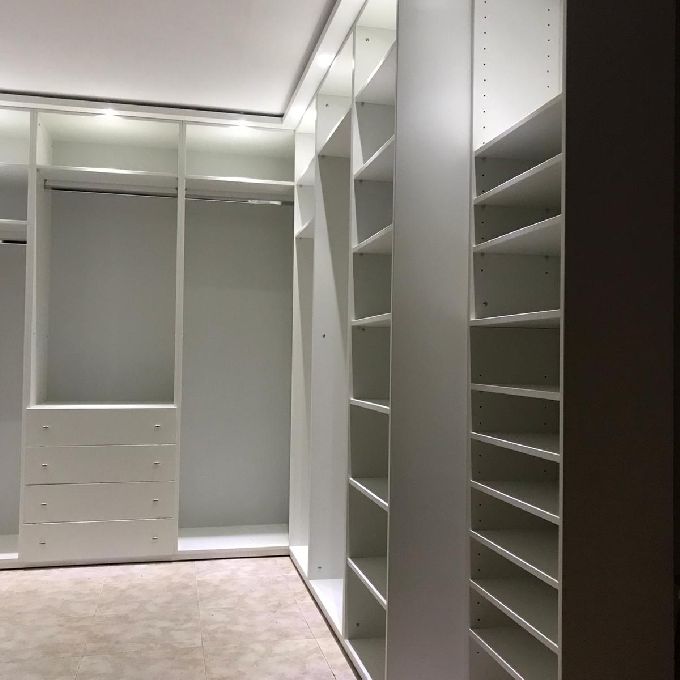 Walk in Wardrobe Closet, Cabinets Installation Project in Kilimani