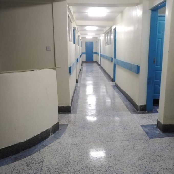Terrazzo Flooring Construction Services for a Hospital in Siaya