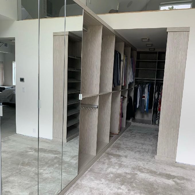 Installation of Walk in Closet, Wardrobes and Shelves in Karen