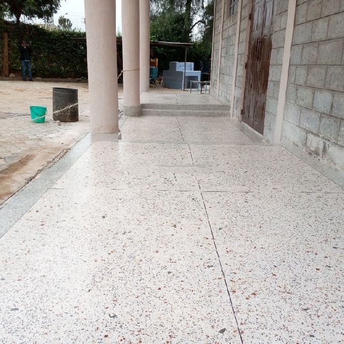 Affordable Terrazzo Floor Repair Services for a Church in Limuru
