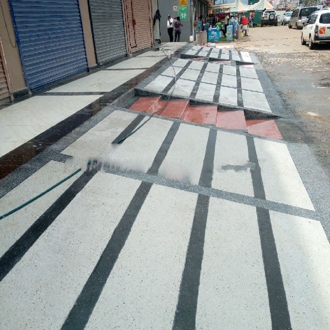 Terrazzo Floor Installation Project for Business Stalls in Kenyatta Road