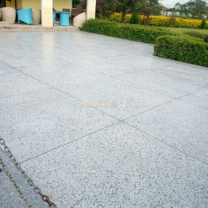 Terrazzo Floor Fitting Contract For a Home Compound in Langata