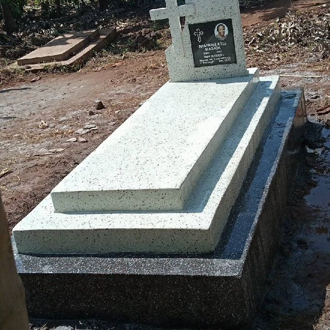 Terrazzo Installation & Finishing Services for a Grave in Karatina
