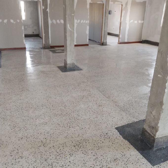 Terrazzo Flooring Solutions for an Apartment in Eastleigh