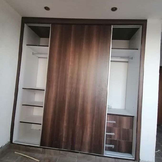 Sliding Door Wardrobe Cabinets Installation Project in Meru