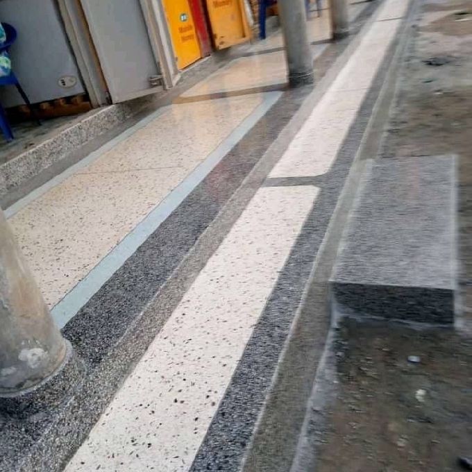 Terrazzo Installation for a Business Premise Corridor - Kabete