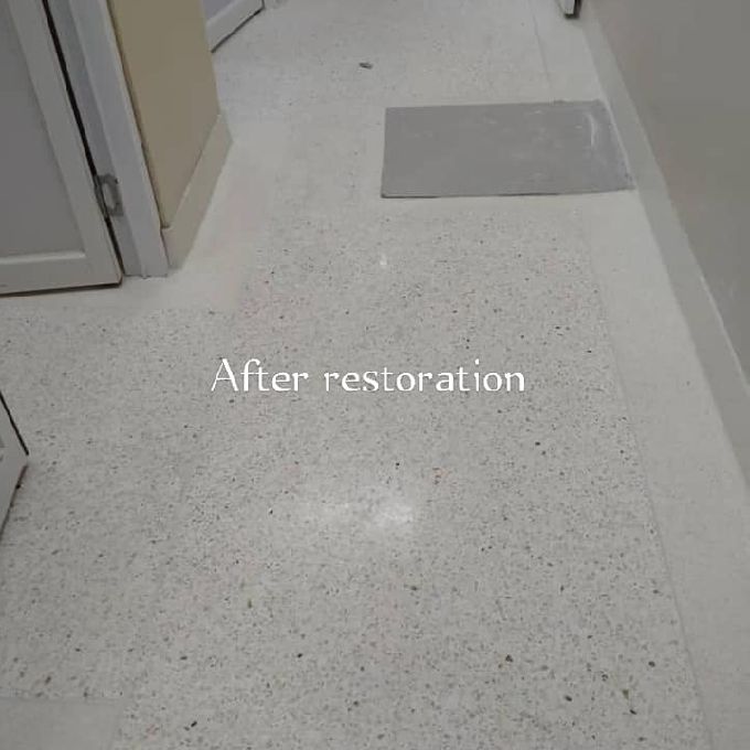 Terrazzo Floor Restoration Services for an Office in Makueni