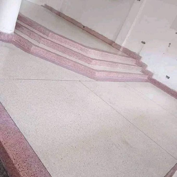 Terrazzo Placement Services for a Church Pulpit in Kenyatta Road