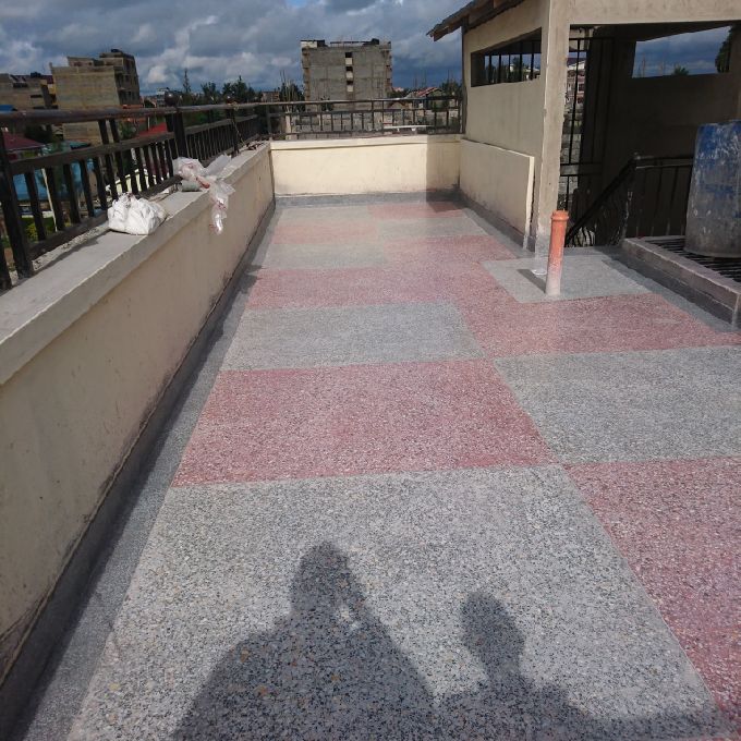 Terrazzo Floor Fitting Services for an Apartment Compound - Nyanza