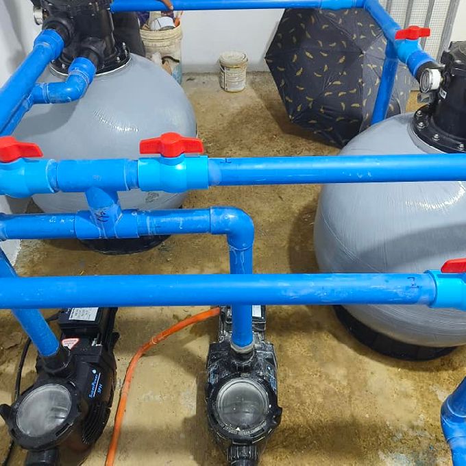 Project to Set Up a Swimming Pool Plant Room in Diani