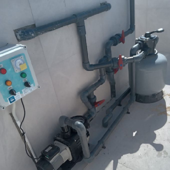 Installation of a Swimming Pool Pump and Filter in Kilimani