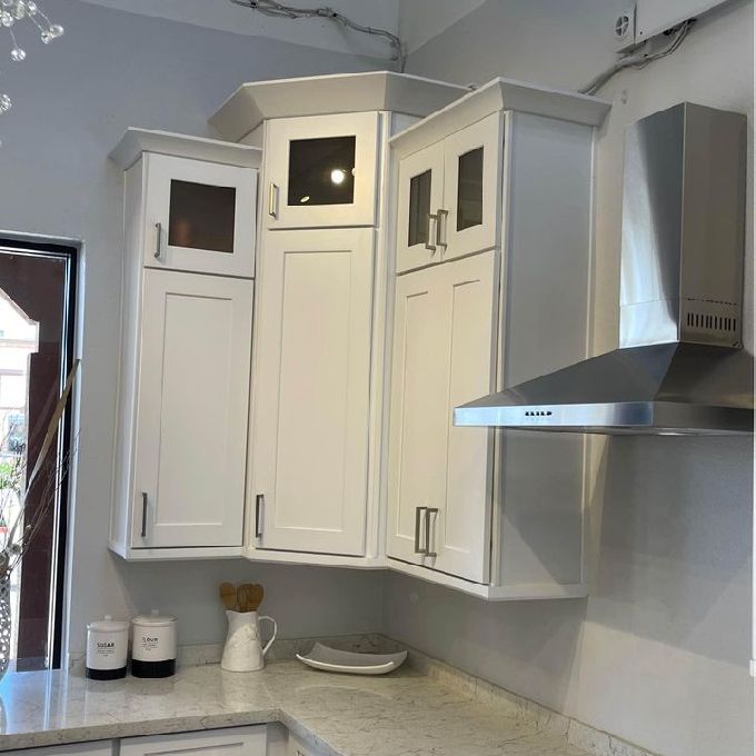 White Shaker Kitchen Cabinet Installation Experts in South B