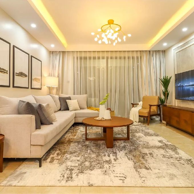 Interior Decoration Project for a Rental Apartment in Mtwapa