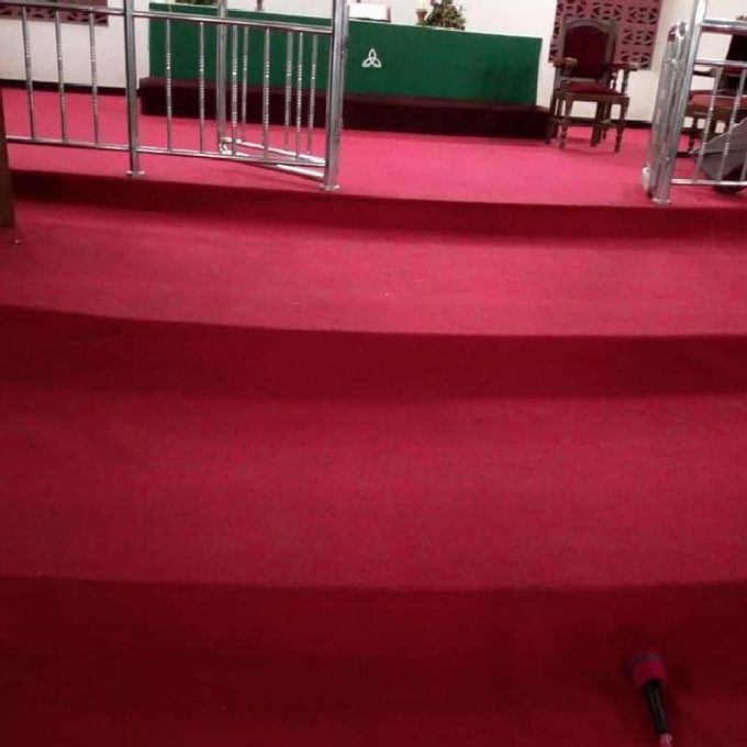 Wall to Wall Carpet Installation Work for a Church in Embu