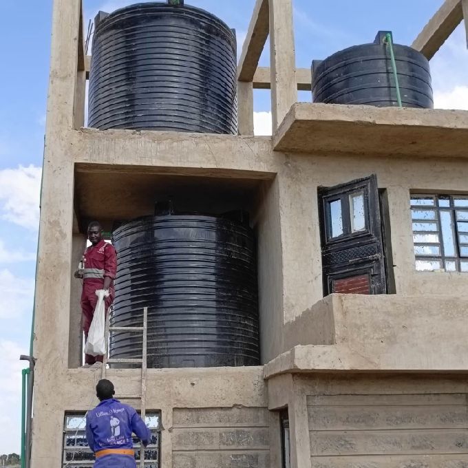 Water Tanks installation Project for a Home in Utawala