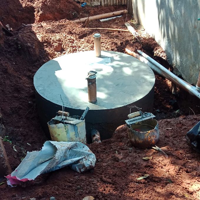 Residential Biodigester Installation Project in Ganjoni
