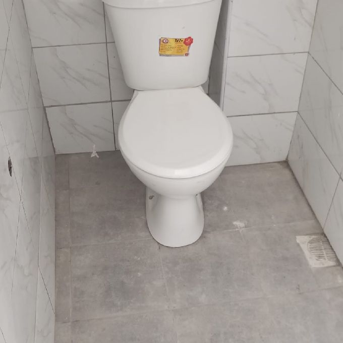 Toilet Installation Project for a New House in Kiembeni
