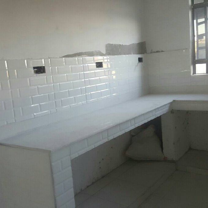 Installation of Wall Tiles for a Home Kitchen in Nakuru