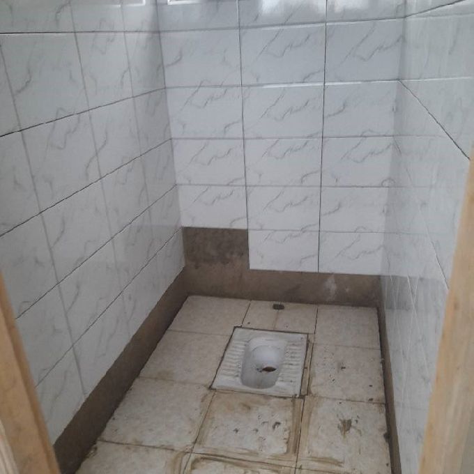 Tiles Installation Service for a Public Toilet in Wangige