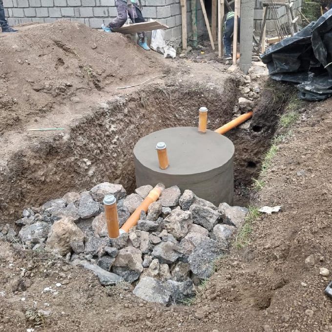 Installation of a Biodigester for a New House in Kapsabet