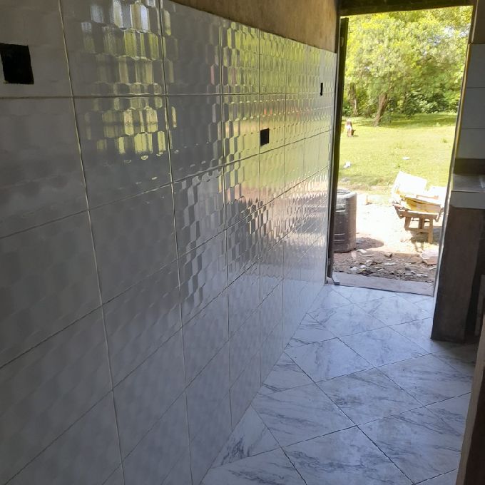 Installation of Floor & Wall Tiles for a New Home in Embu
