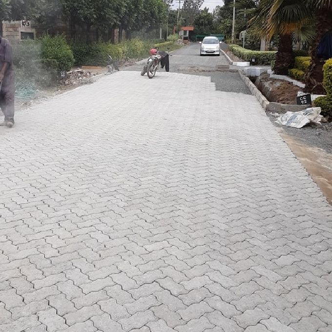 Cabros Fitting Work for an  Estate Road in Ruiru