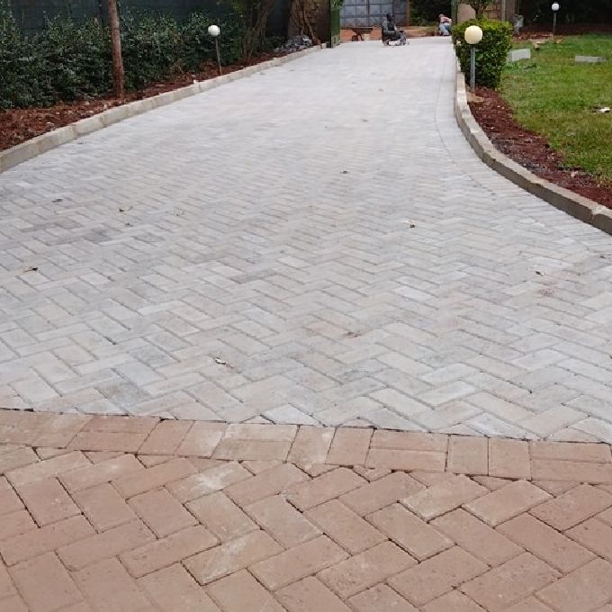 Installation of High Quality Cabros for a Home Driveway in Ruaka