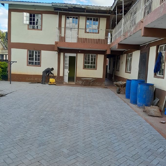 Cabros Fitting Work at an Apartment Complex in Kirinyaga
