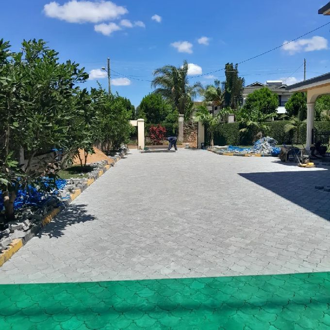 Mansionette Driveway Cabros Installation Project in Langata