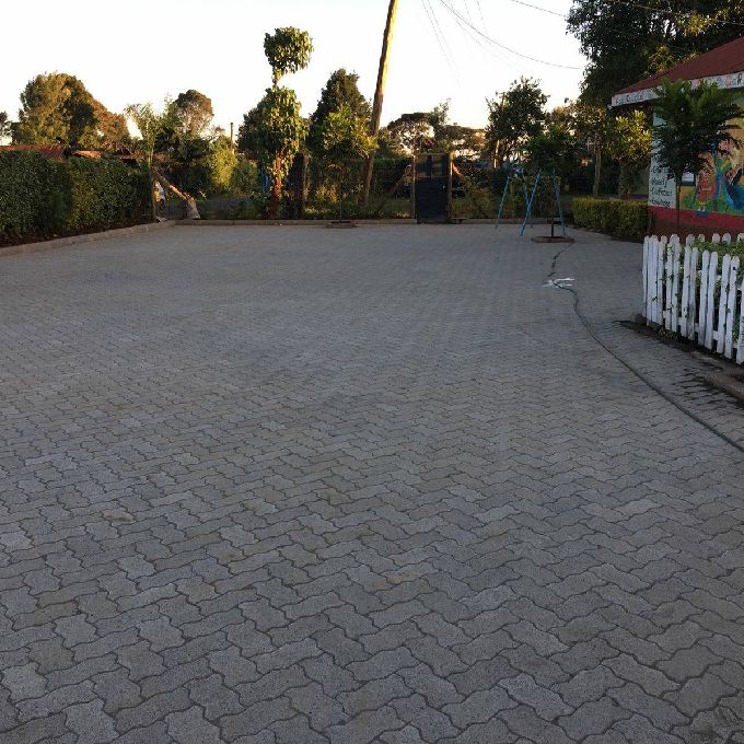 Installation of Cabros at a School Compound in Kasarani