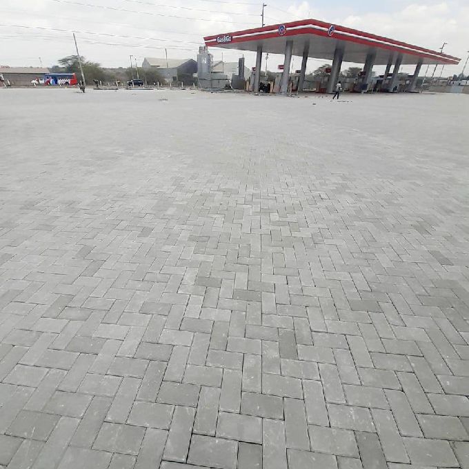 Cabros Fitting Project for a New Petrol Station in Kericho