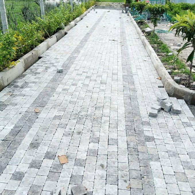 Cabros Installation for a Residential Pathway in Kerugoya