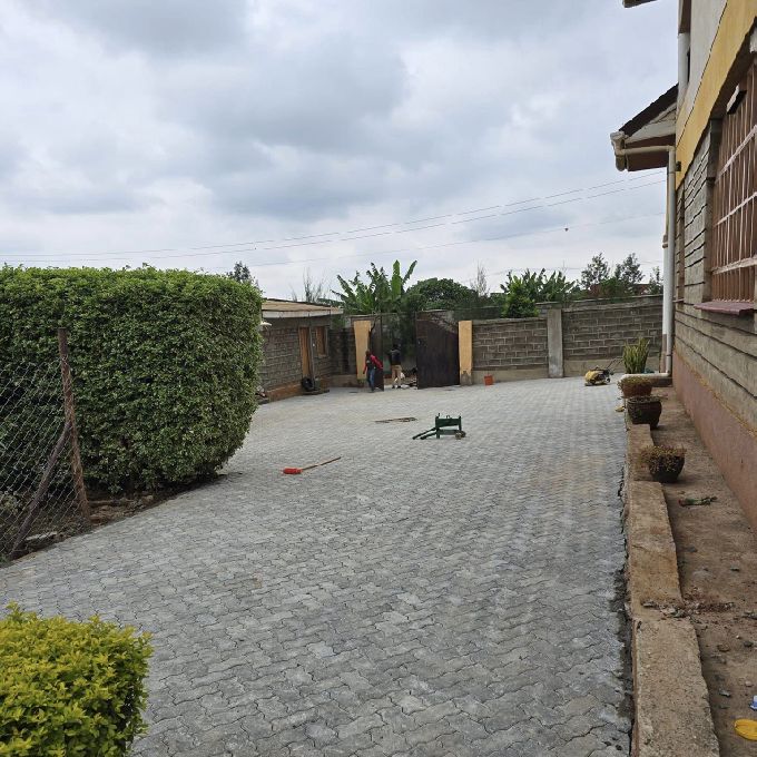 Installation of Cabros at a Residential Property in Kikuyu